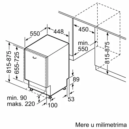 BOSCH ugradna sudomašina SPV4EMX10E - Image 12