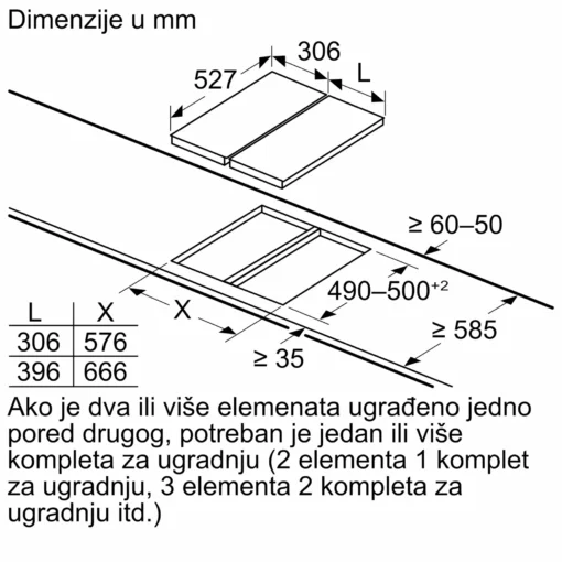 BOSCH ugradna ploča PKF375FP2E - Image 10