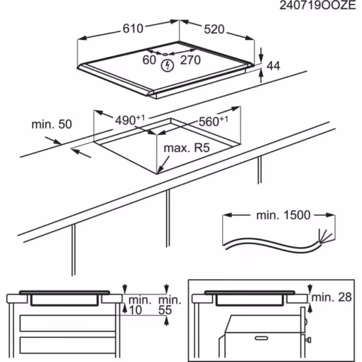 AEG ugradna indukciona ploča NII64B30AZ - Image 10