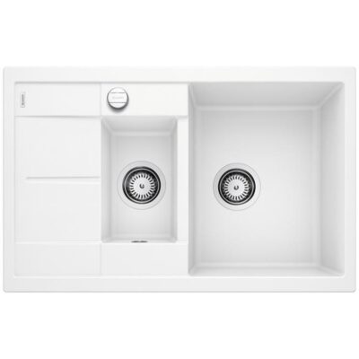 BLANCO METRA 6 S Compact bela sudopera sa podizačem čepa