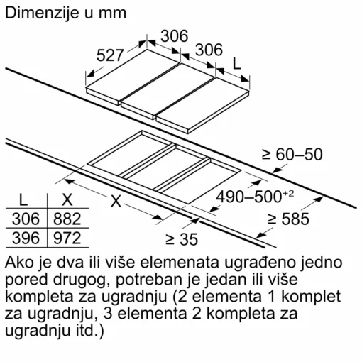BOSCH ugradna ploča PKF375FP2E - Image 7