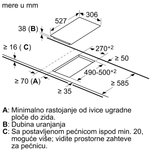 BOSCH ugradna ploča PKF375FP2E - Image 5