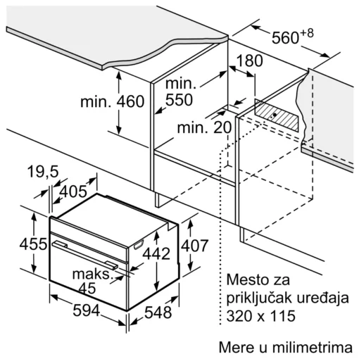 BOSCH ugradna parna rerna CSG7361B1 - Image 11