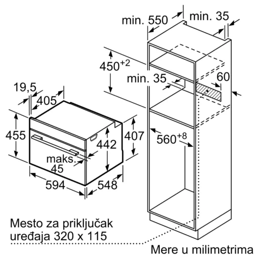 BOSCH ugradna parna rerna CSG7361B1 - Image 10