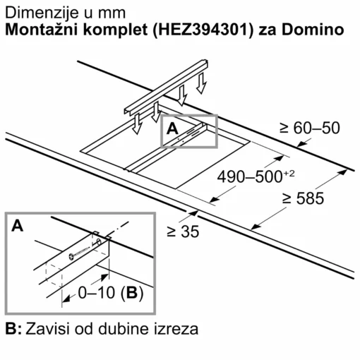 BOSCH ugradna ploča PKF375FP2E - Image 9