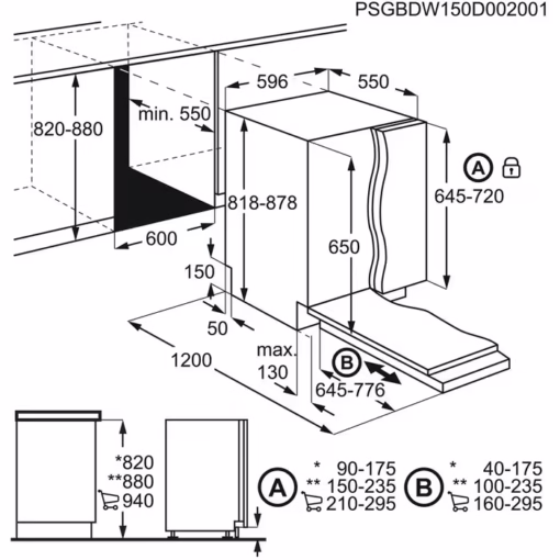 Electrolux ugradna sudomašina EES48200L - Image 9