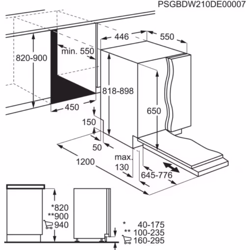 AEG ugradna sudomašina FSE62417P - Image 8
