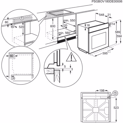 Electrolux ugradna rerna KODDP77H - Image 10