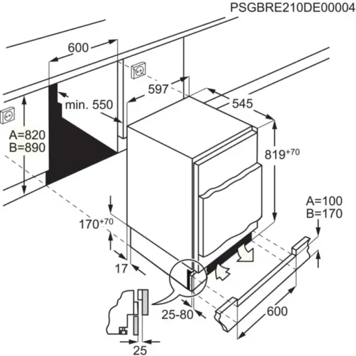 Electrolux ugradni frižider LFB3AE82R - Image 4