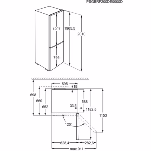 Electrolux frižider LNT7ME36K2 - Image 13