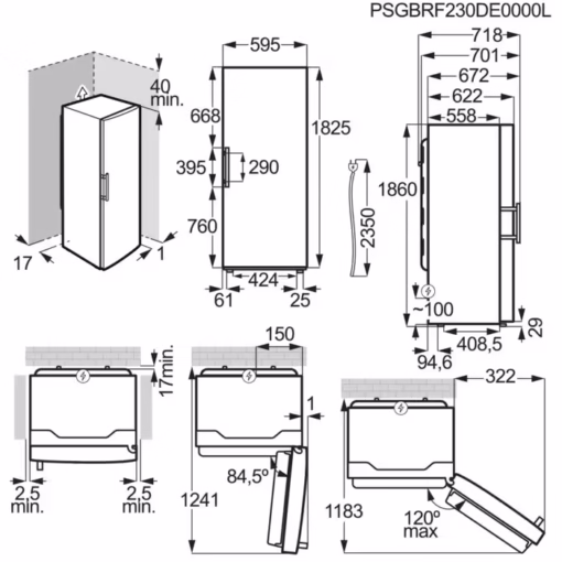 Electrolux frižider LRS3DE39W - Image 5