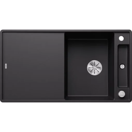 BLANCO AXIA III 5S-F crna sa p.č + pribor