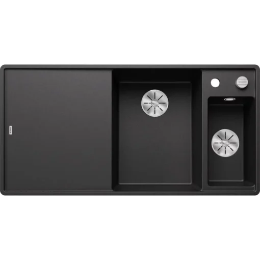 BLANCO AXIA III 6 S-F antracit sa p.č + pribor, desna