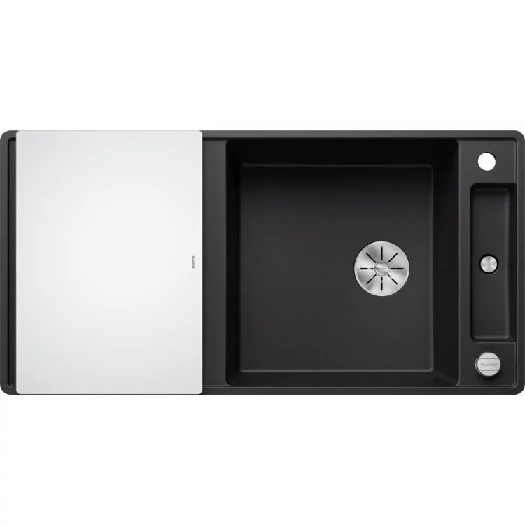 BLANCO AXIA III XL 6 S-F crna sa p.č. + pribor