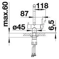 BLANCO FONTAS II inox-finish ultraresist - Slika 4