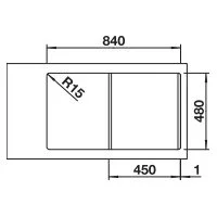 BLANCO LEMIS 45 S-IF INOX sudopera - Slika 4