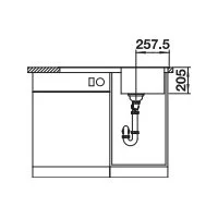 BLANCO LEMIS 45 S-IF INOX sudopera - Slika 5