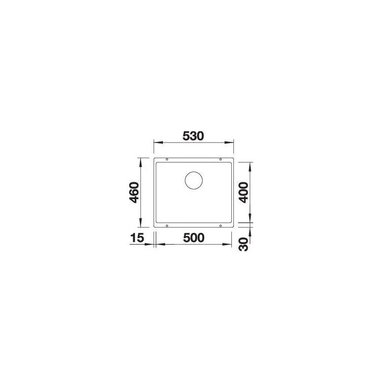BLANCO SUBLINE 500-U alumetalik