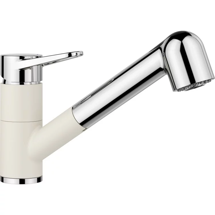 BLANCO WEGA-S II nežnobela/hrom slavina