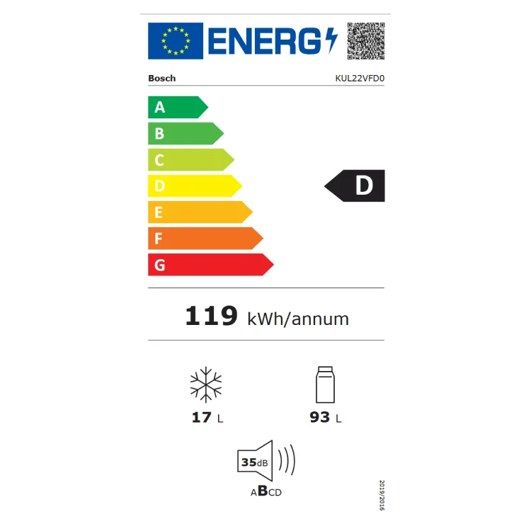 Bosch frižider KUL22VFD0 - Slika 5