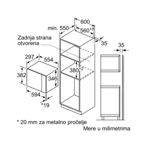 BOSCH mikrotalasna BFL520MB0 - Image 5