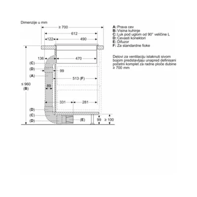 Bosch pribor za aspirator HEZ9VDKR0 - Slika 3