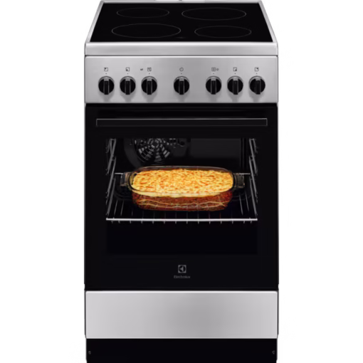Electrolux 600 SteamBake šporet sa staklokeramičkom pločom širine 50 cm LKR562055X