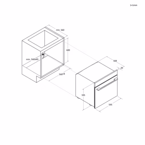 Haier ugradna rerna ID Series 2 H6 ID25G3HTB - Image 12