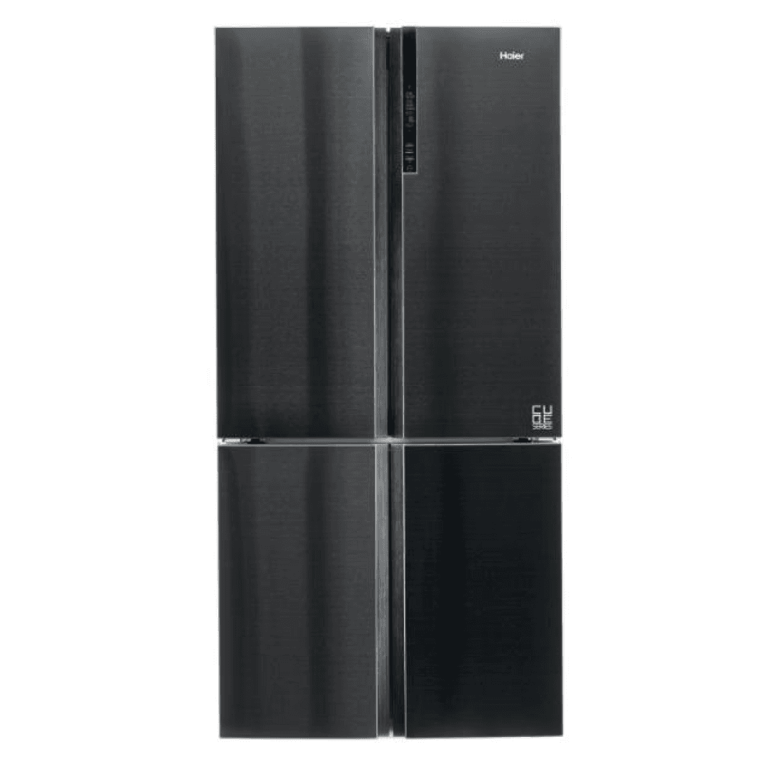 Haier kombinovani frižider Cube iconic black 90 Serije 7 HTF-610DSN7