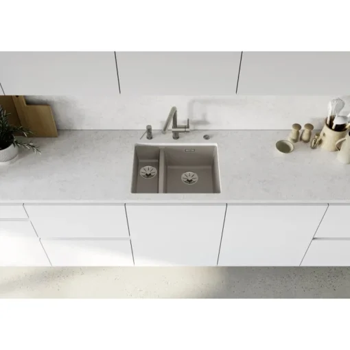 BLANCO dvodelni dodatak sifonu saten platinum - Image 2