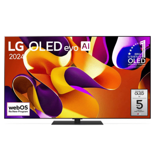 LG Televizor OLED65G43LS 65'' (164 cm) 4K HDR Smart OLED evo TV (Stand) 2024