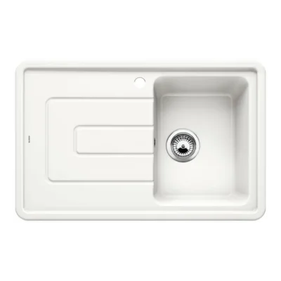 BLANCO TOLON 45 S keramika kristalno bela, desna