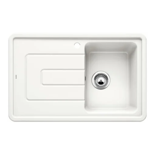 BLANCO TOLON 45 S keramika kristalno bela, desna