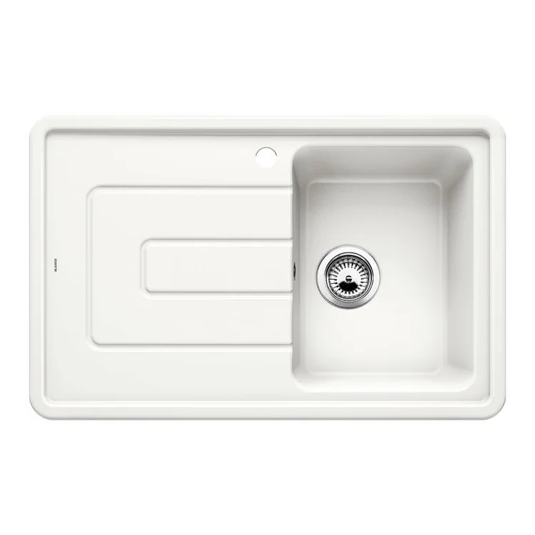 BLANCO TOLON 45 S keramika kristalno bela, desna