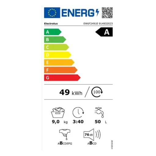 Electrolux mašina za pranje veša EW6F2491E - Image 7