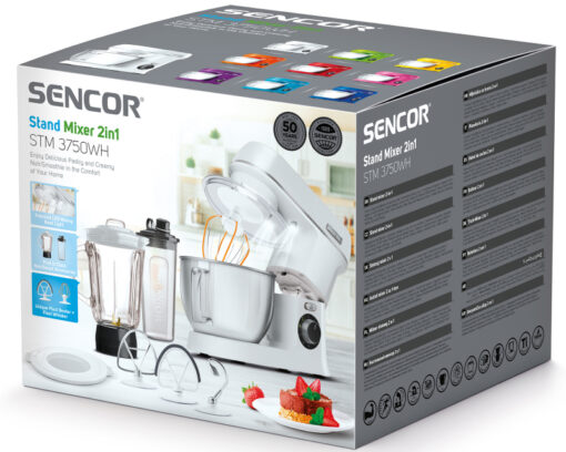 SENCOR STM 3750WH-EUE3 mikser sa posudom - Slika 9