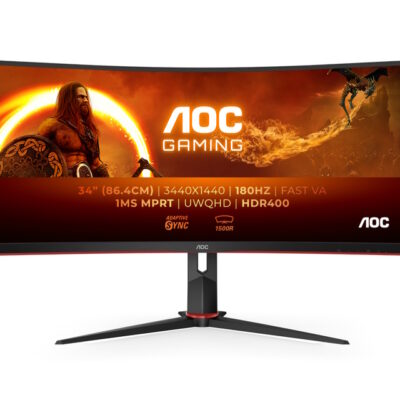 AOC 34 inča CU34G2XP/BK WQHD Gaming zakrivljeni monitor