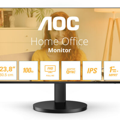 AOC 23.8 inča 24B3HA2 FHD 1920x1080 IPS 100 Hz monitor
