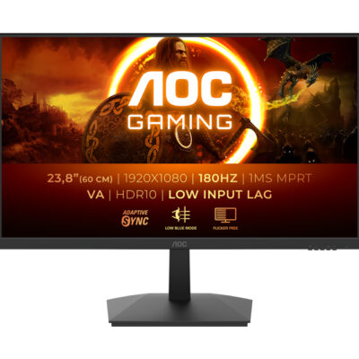 AOC 23.8 inča 24G15N2 FHD 1920x1080 180 Hz gaming monitor