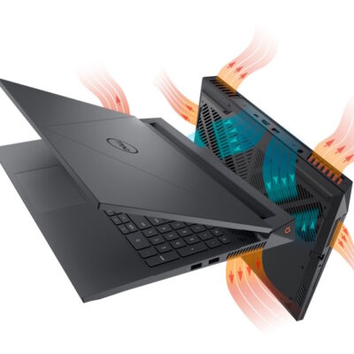Alternative view of DELL G15 5530 15.6 inch FHD 165Hz 300nits i7-13650HX 16GB 512GB SSD GeForce RTX 4050 Backlit Ubuntu gaming laptop