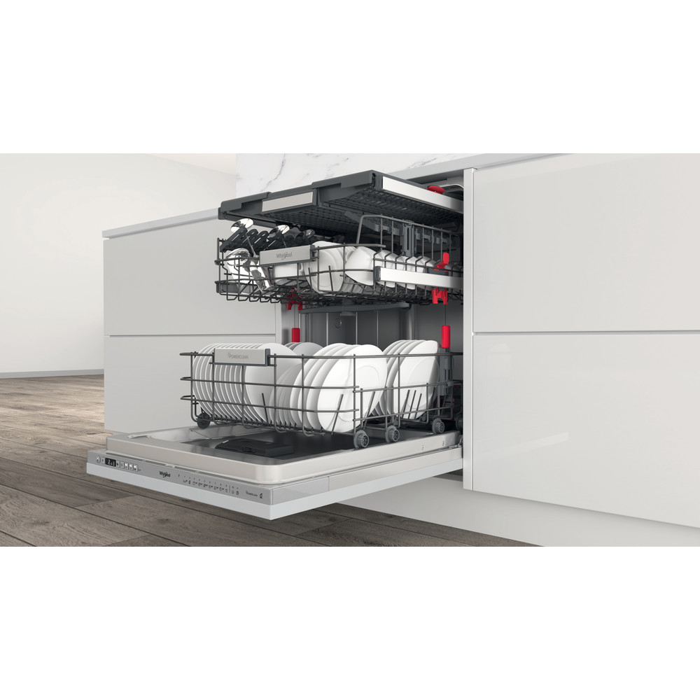 WHIRLPOOL WIO 3T133 PLE ugradna mašina za pranje sudova - Slika 2