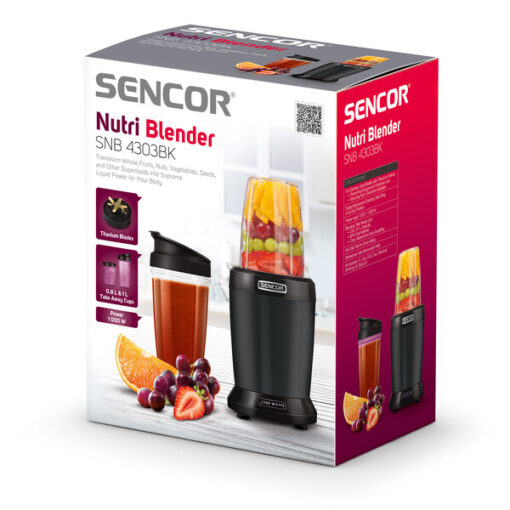 SENCOR SNB 4303BK nutri blender - Slika 4