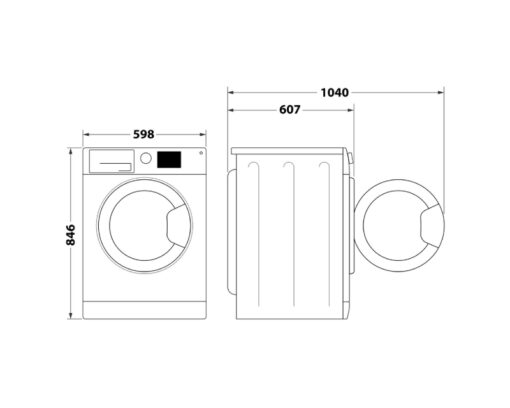 WHIRLPOOL WP C8 WBS EE mašina za sušenje veša - toplotna pumpa - Slika 2