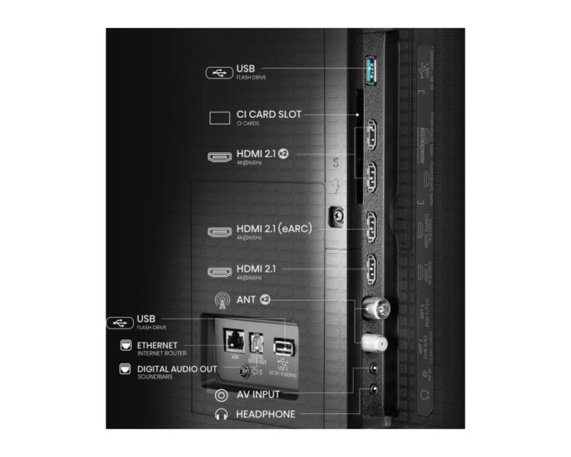 HISENSE 55 inča 55U7Q PRO ULED Mini-LED 4K UHD Smart TV - Slika 8