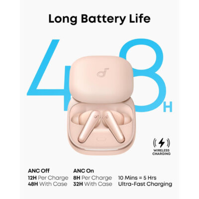 ANKER Soundcore Liberty 5 TWS ANC BT bubice sa mikrofonom roze - Slika 6