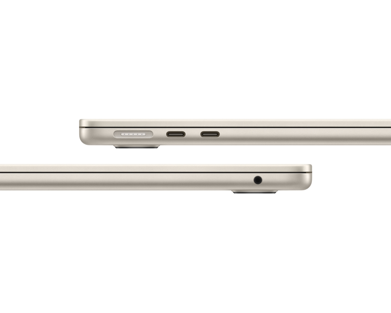 APPLE MacBook Air 13.6 inch M4 10-core CPU 8-core GPU 16GB 256GB SSD Starlight (MW0Y3) - Slika 6