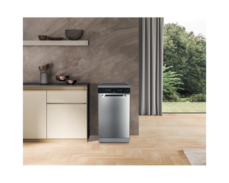WHIRLPOOL WH6FB10BS7A0X mašina za pranje sudova - 45cm - Slika 5