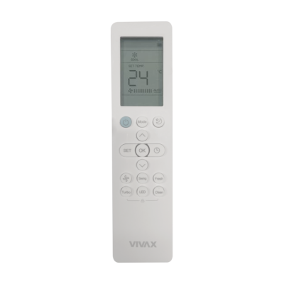 VIVAX COOL inverter klima ACP-12CH35AERI+ R32 SREBRNA SA OGLEDALOM - Slika 6