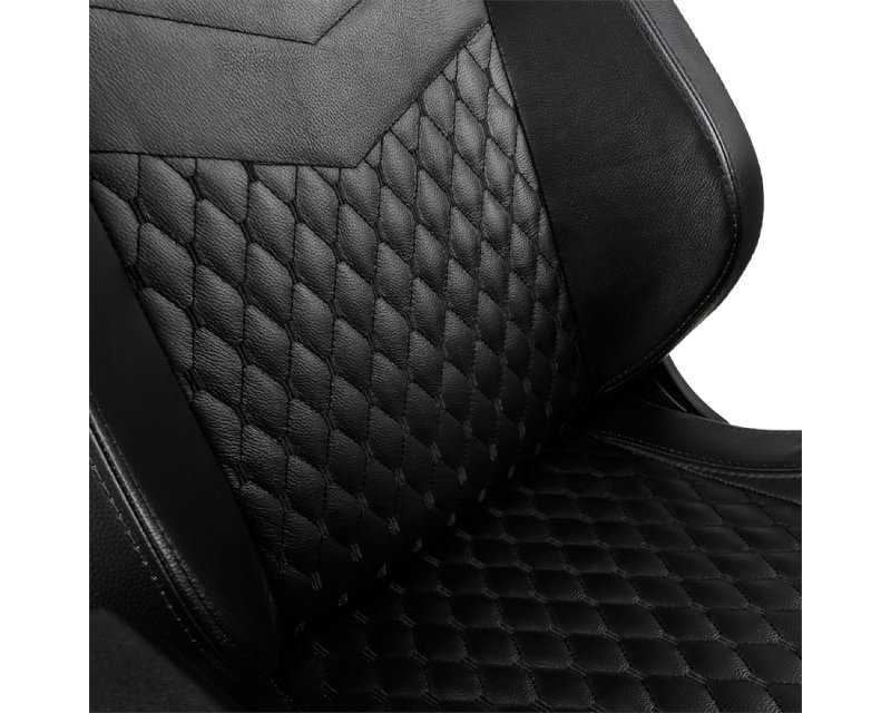 NOBLECHAIRS EPIC Real Leather Gaming stolica crna - Slika 7