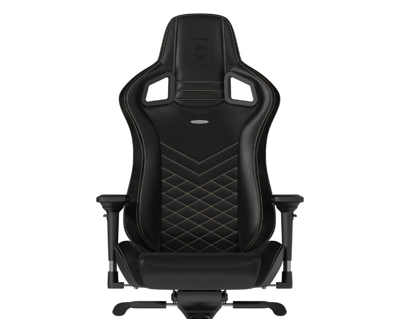 NOBLECHAIRS EPIC Gaming stolica crno-zlatna - Slika 3
